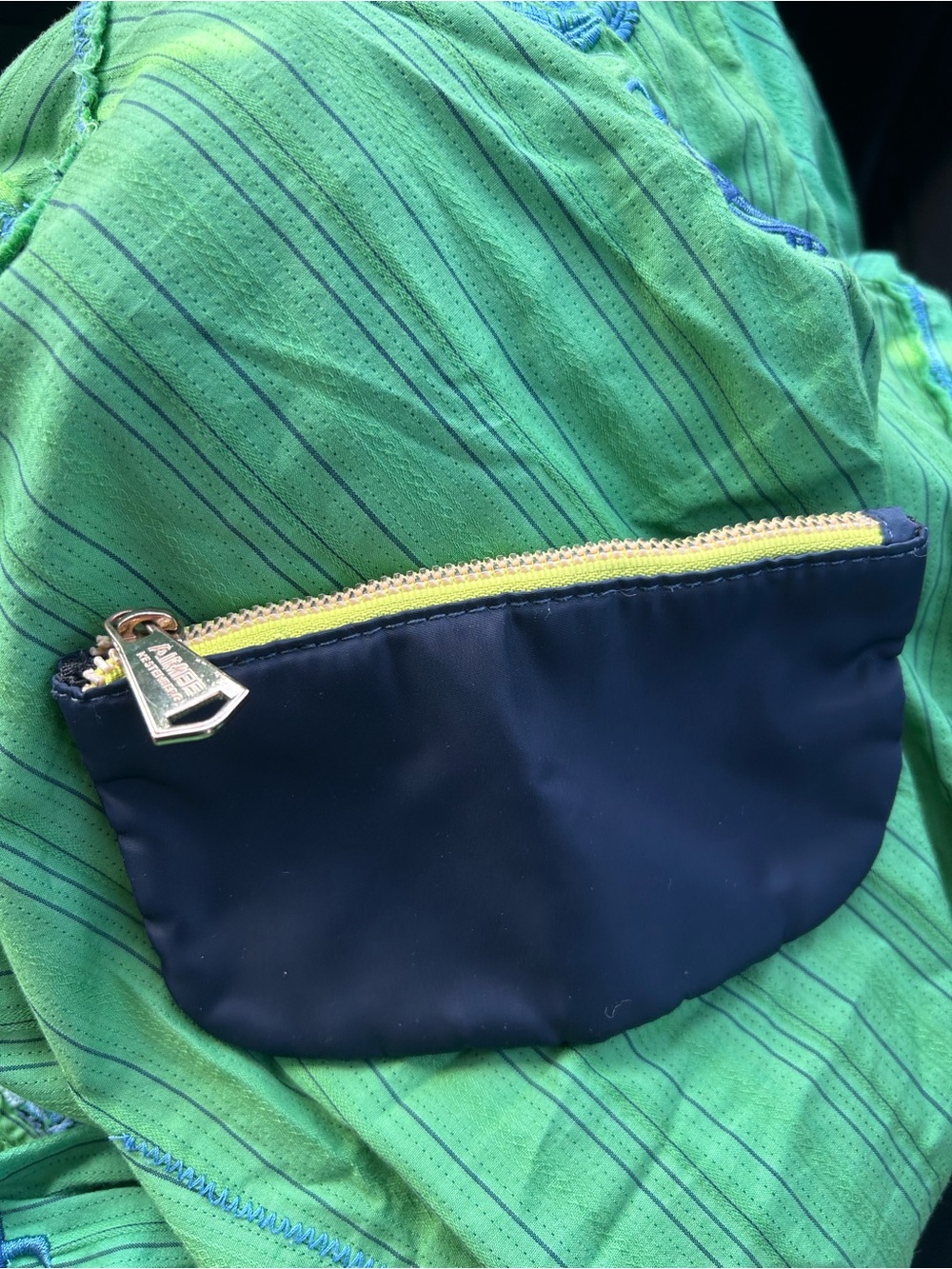 Aimee Kestenberg coin / accessories zipper pouch